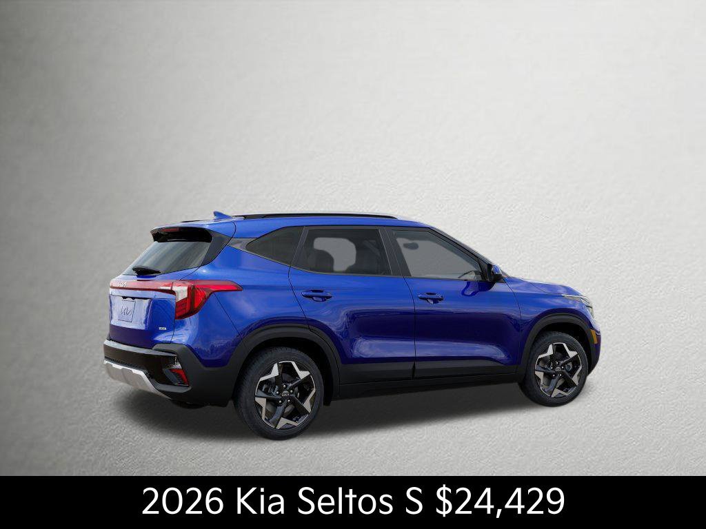 Certified Used 2026 Neptune Blue Kia S image 7