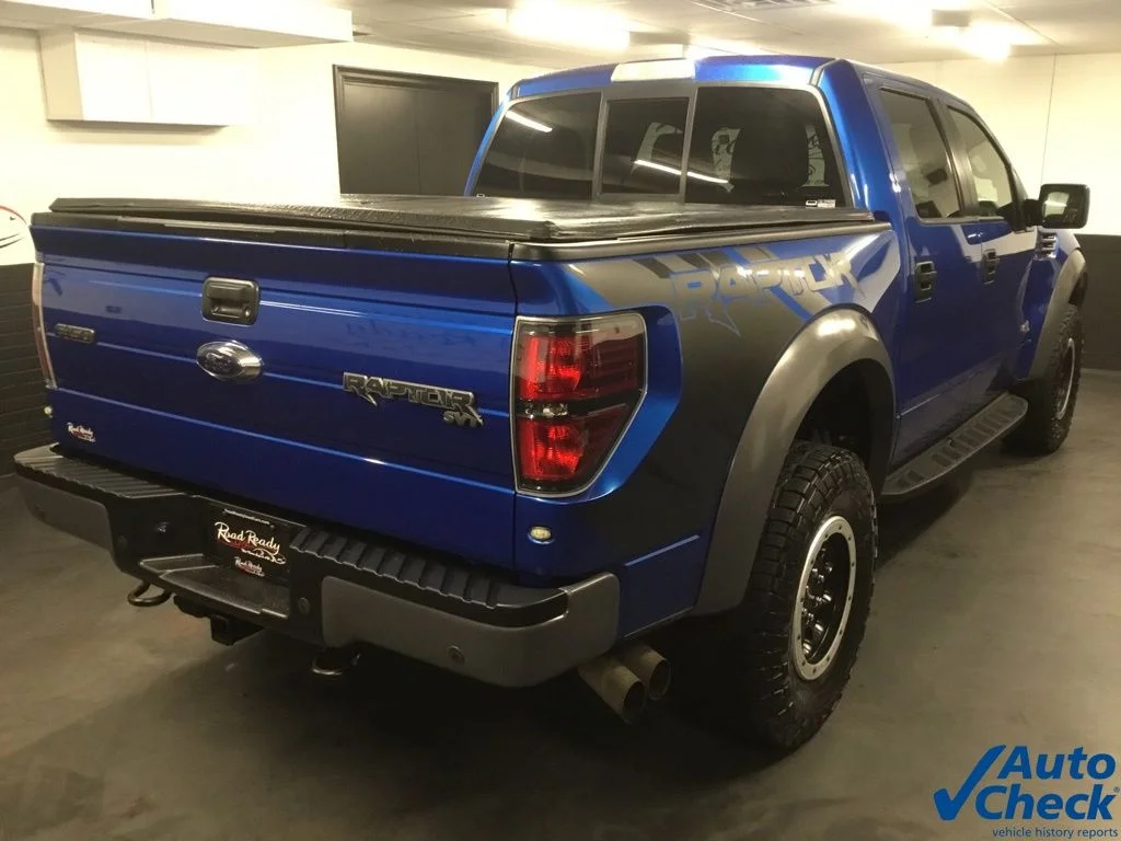 Used 2014 Blue Ford SVT Raptor image 11