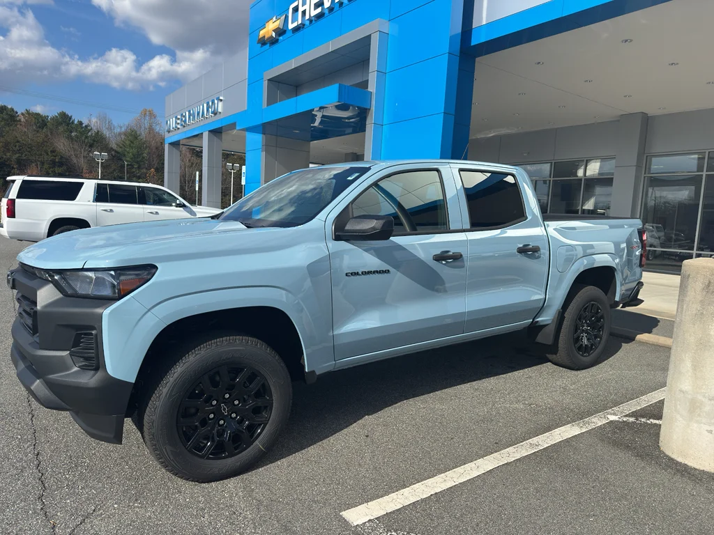 New 2026 Snowdrift Metallic Chevrolet WT image 3