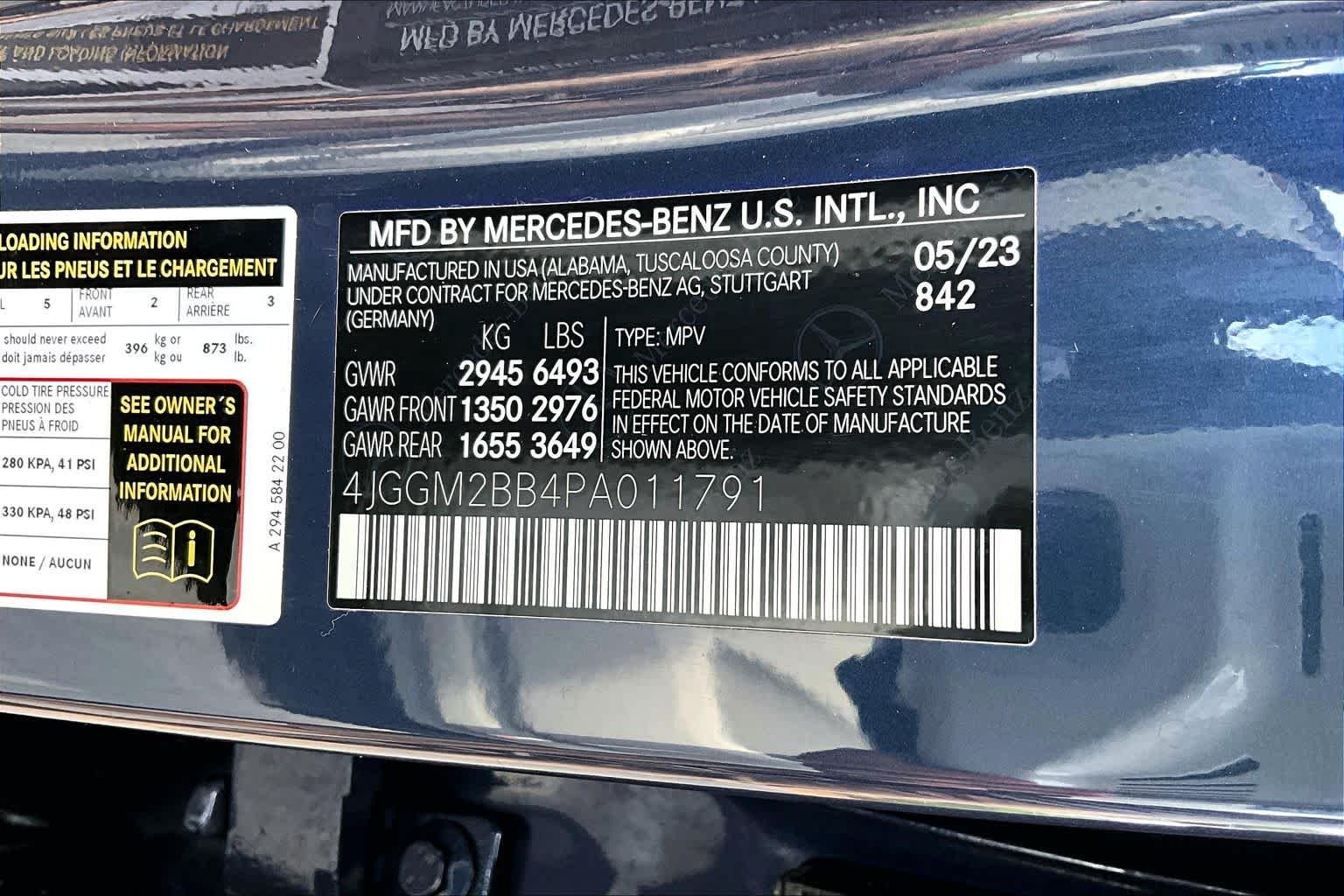 Certified Used 2023 Twilight Blue Metallic Mercedes-Benz EQE 350+ image 31