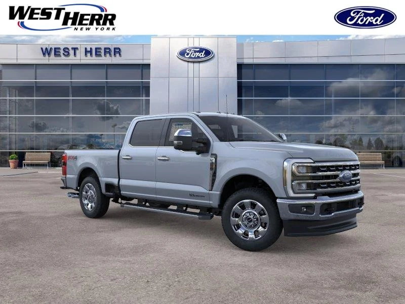 New 2026 Glacier Gray Metallic Tri-Coat Ford F-350® Lariat® image 1