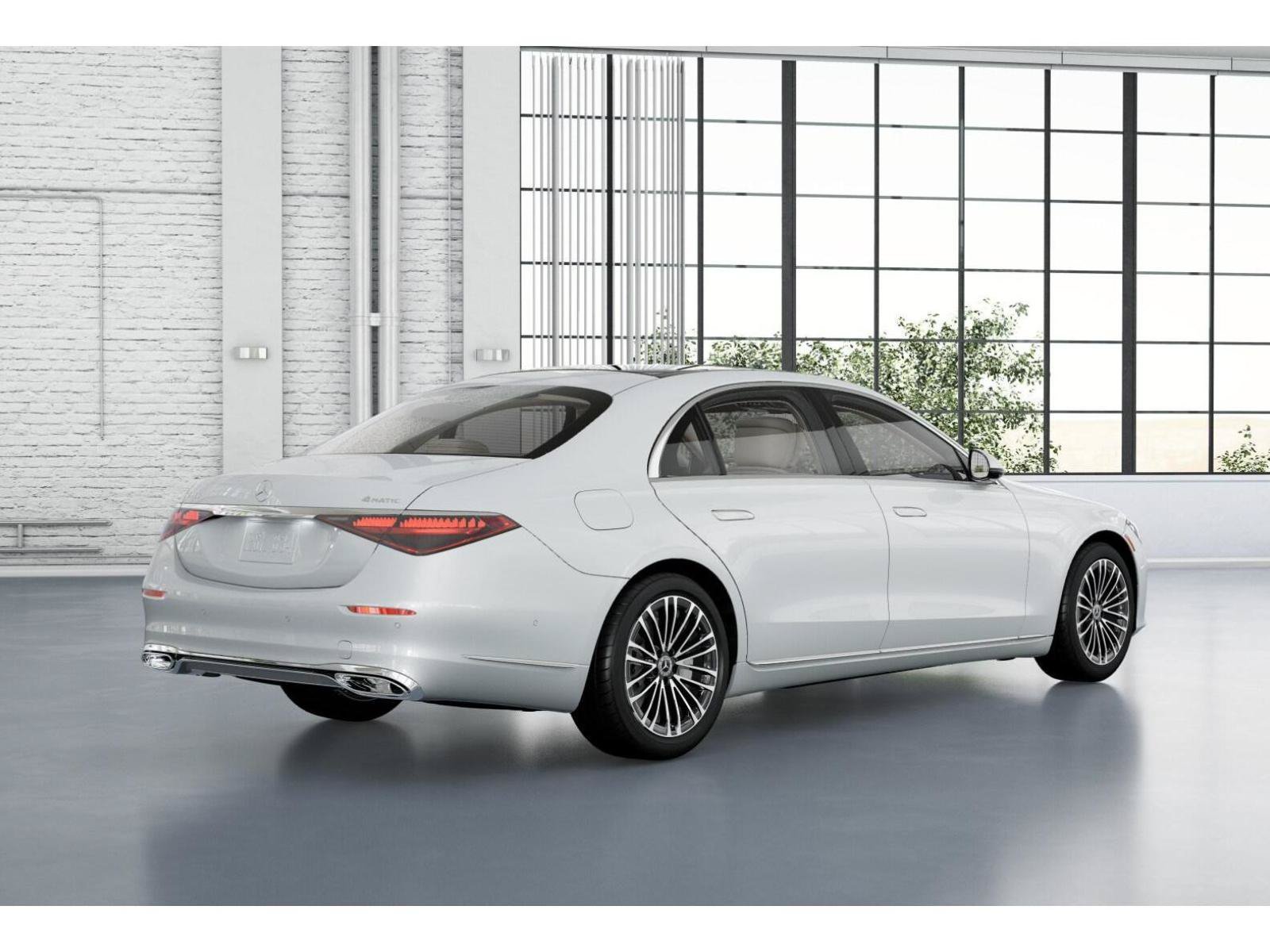 New 2026 MANUFAKTUR Moonlight White Metallic Mercedes-Benz S 580 image 34