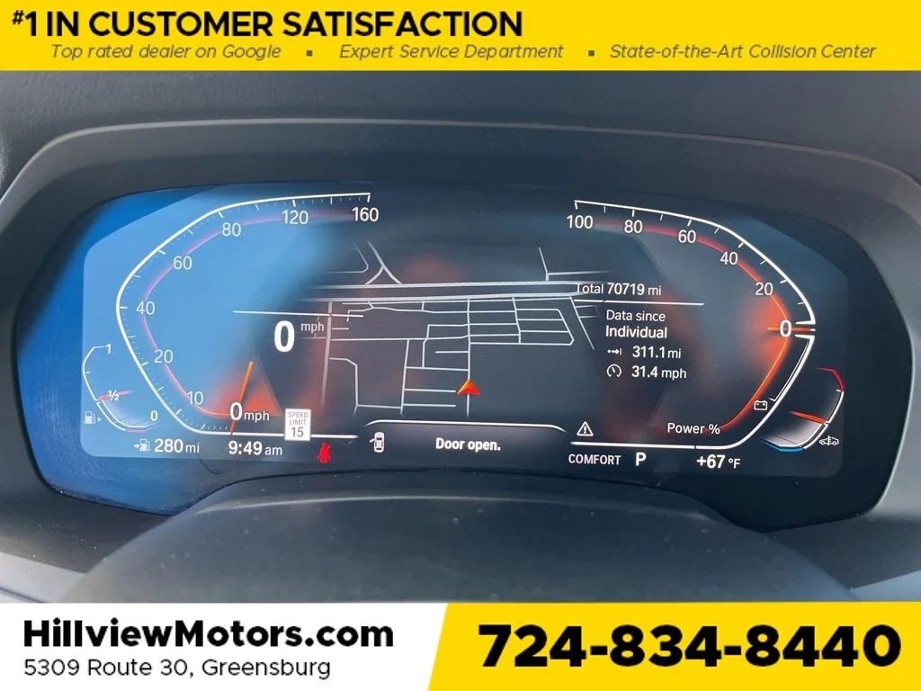 Certified Used 2022 Black Sapphire Metallic BMW xDrive40i image 21