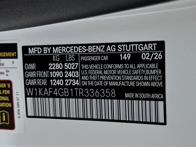 New 2026 Polar White Mercedes-Benz C 300 image 62
