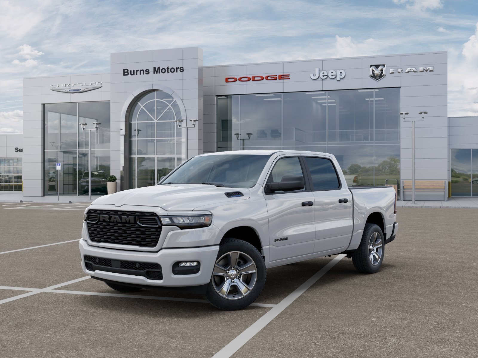 New 2026 Bright White Clear-Coat Exterior Paint RAM Express image 1