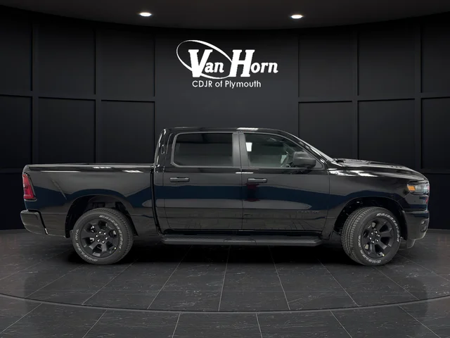 New 2026 Diamond Black Crystal Pearlcoat RAM Express image 2