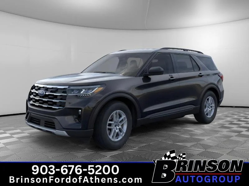 New 2026 Agate Black Metallic Ford Active image 1