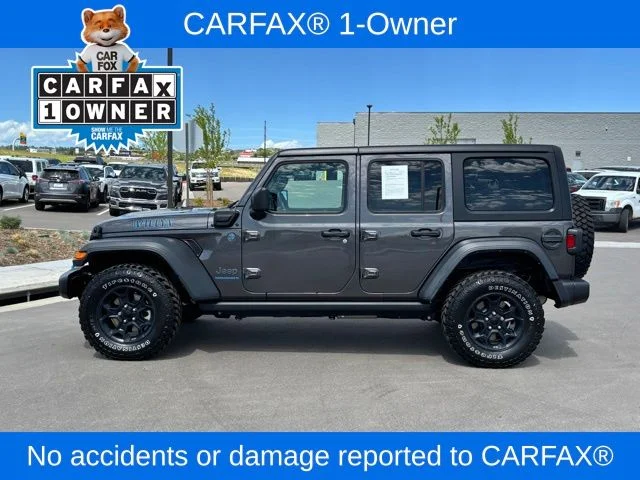 Used 2023 Gray Jeep Base 4xe image 2