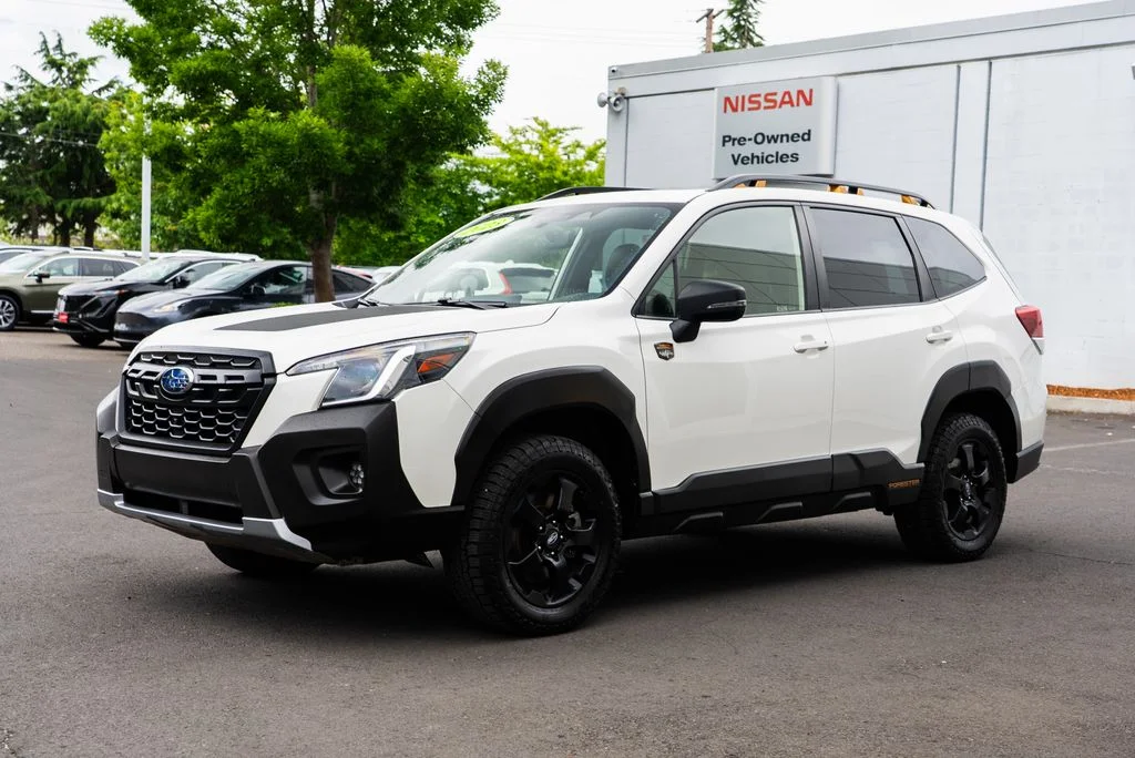 Used 2023 White Subaru Wilderness image 3
