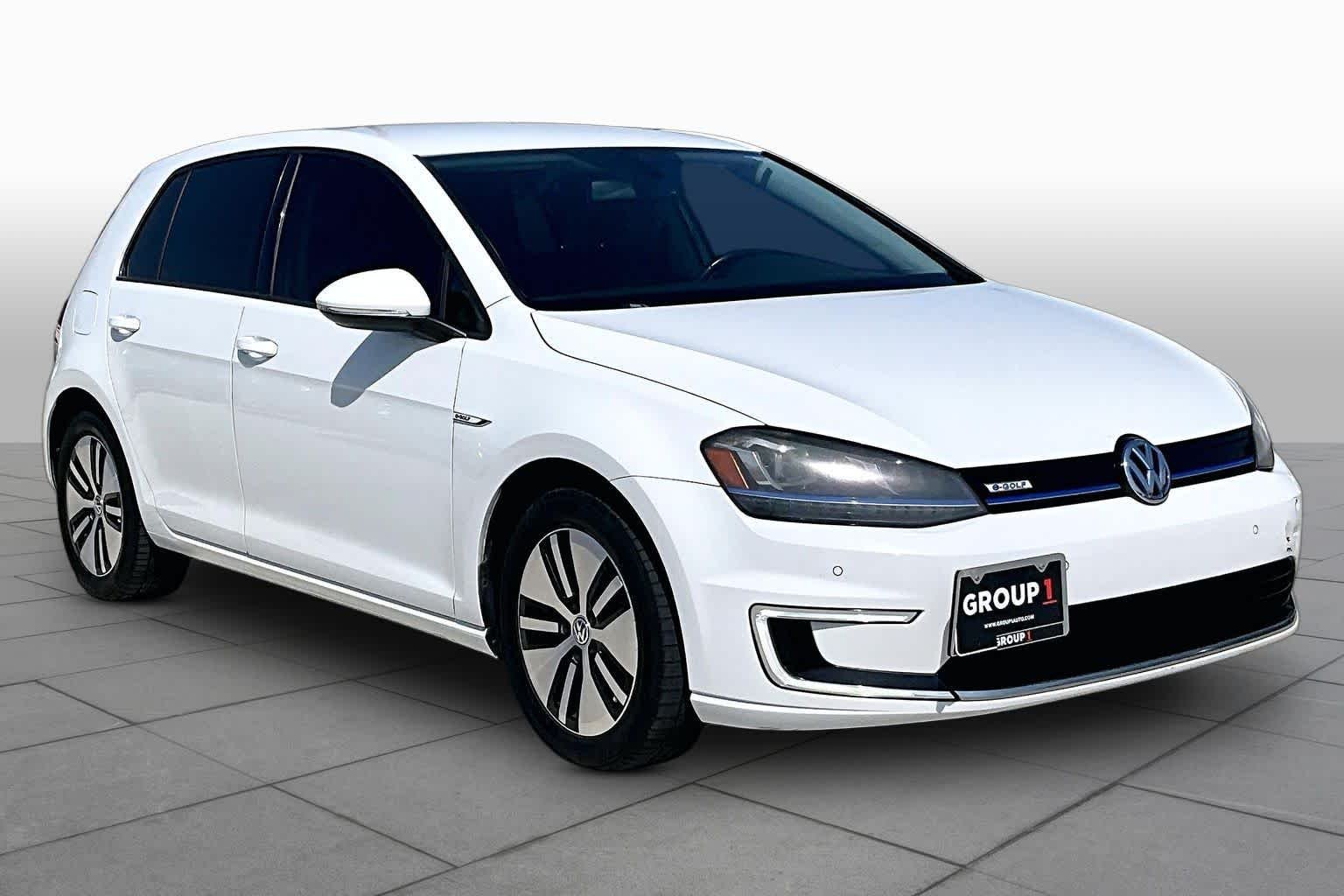 Used 2015 Volkswagen e-Golf e-Golf SEL Premium with VIN WVWPP7AU7FW903644 for sale in Tomball, TX