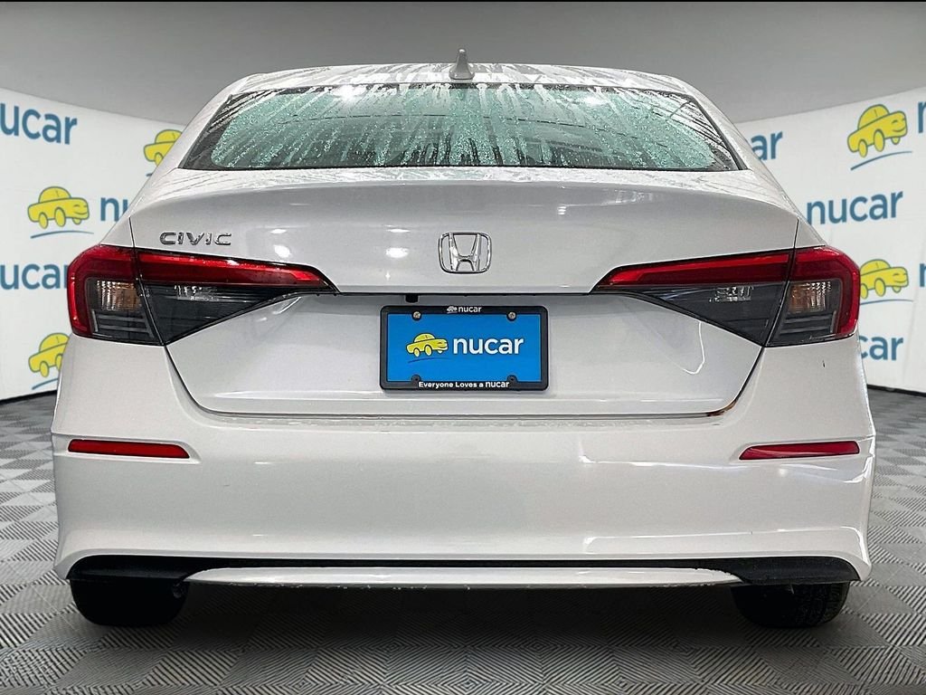 Certified Used 2023 Platinum White Pearl Honda 2.0L 4D LX image 5