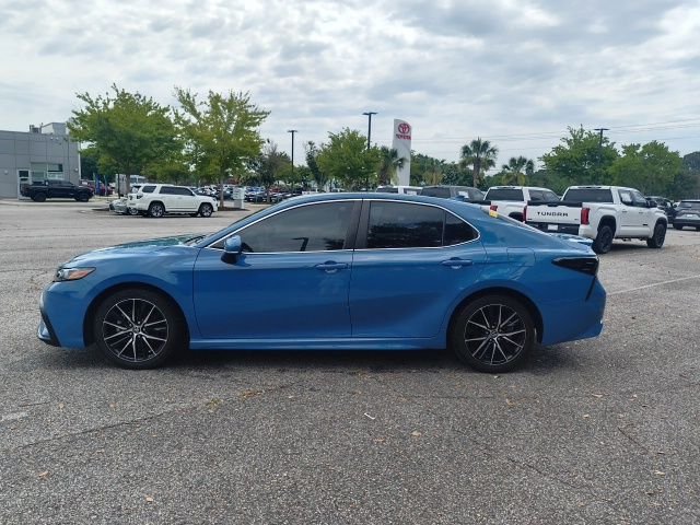 Used 2023 Blue Toyota SE image 5