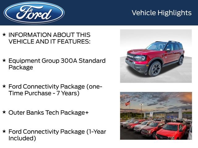 New 2026 Ruby Red Metallic Tinted Clearcoat Ford Outer Banks image 4