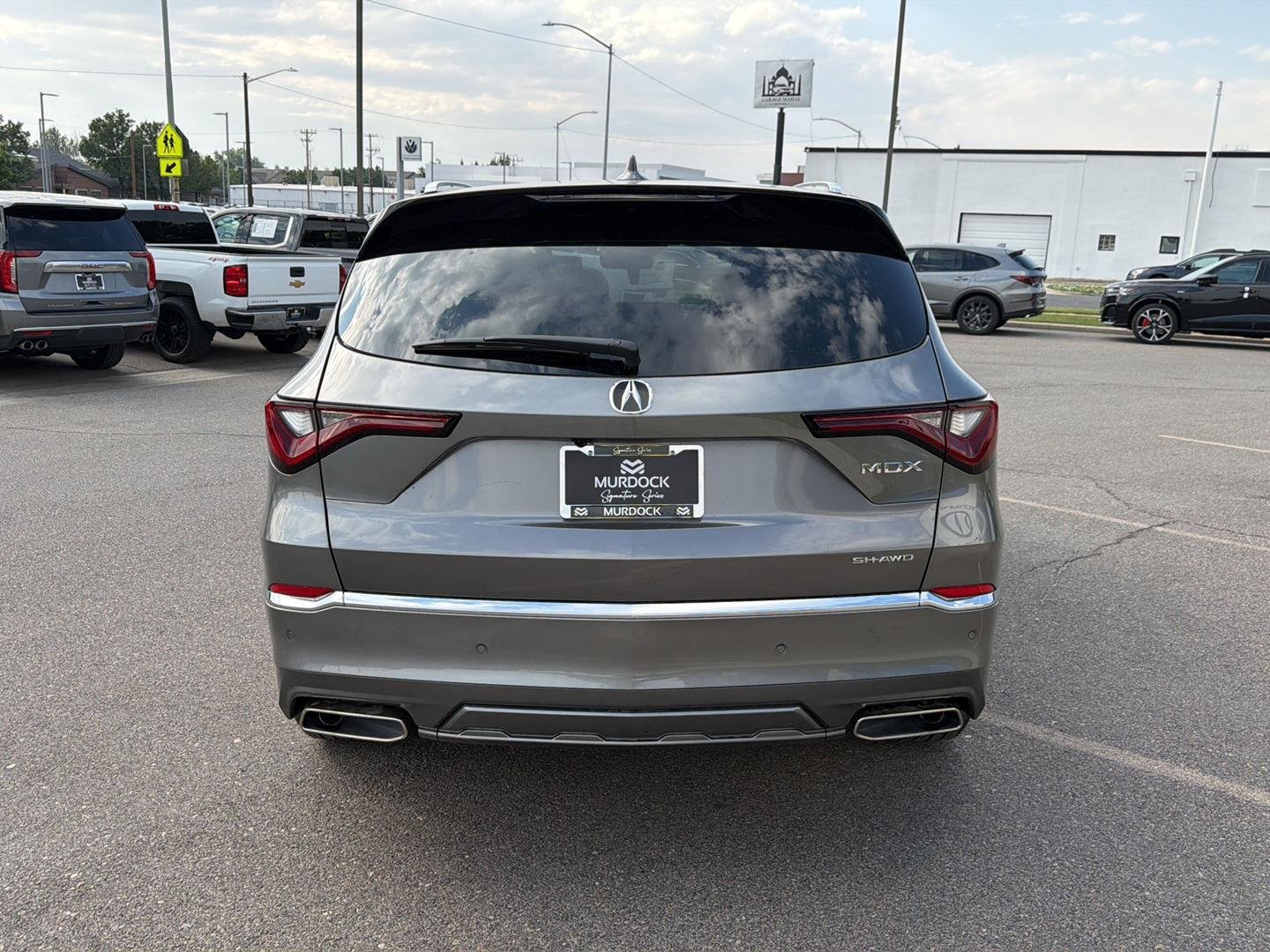 New 2026 Liquid Carbon Metallic Acura SH-AWD w/Advance image 8
