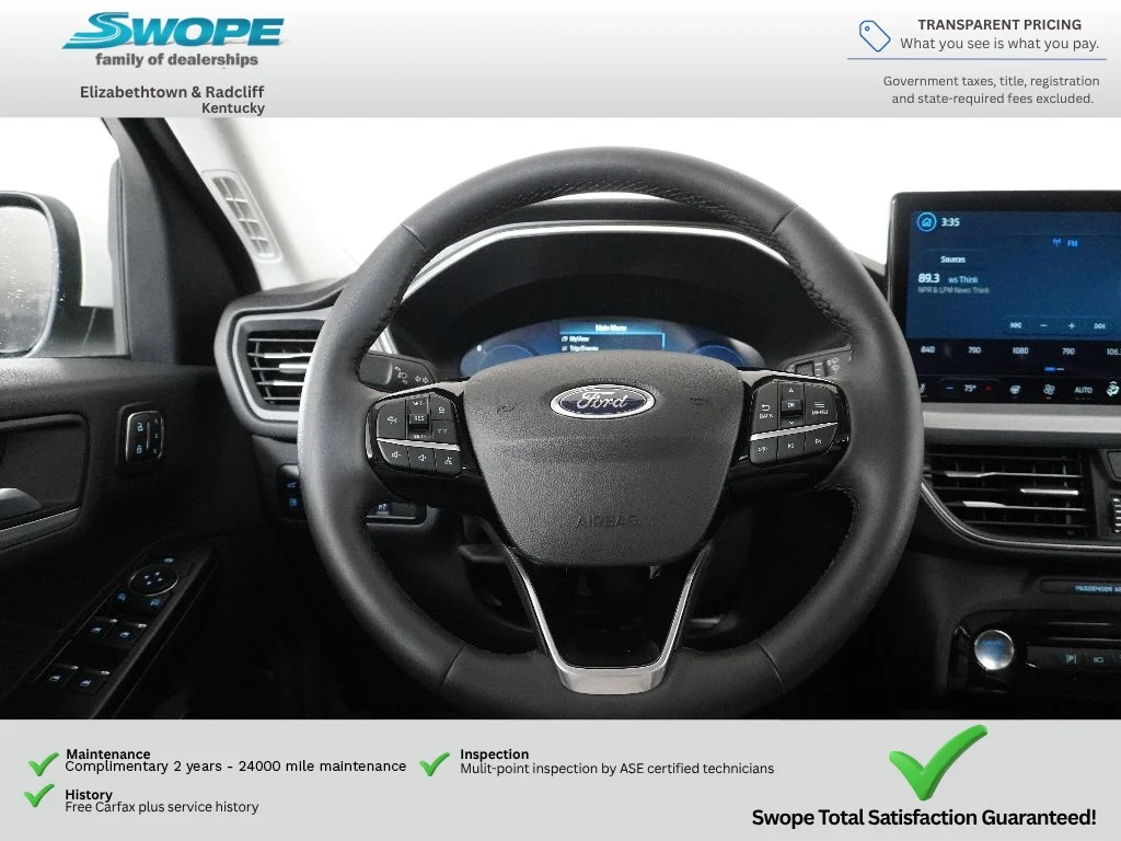 Used 2025 STAR WHITE METALLIC TRI-COAT Ford PHEV image 22
