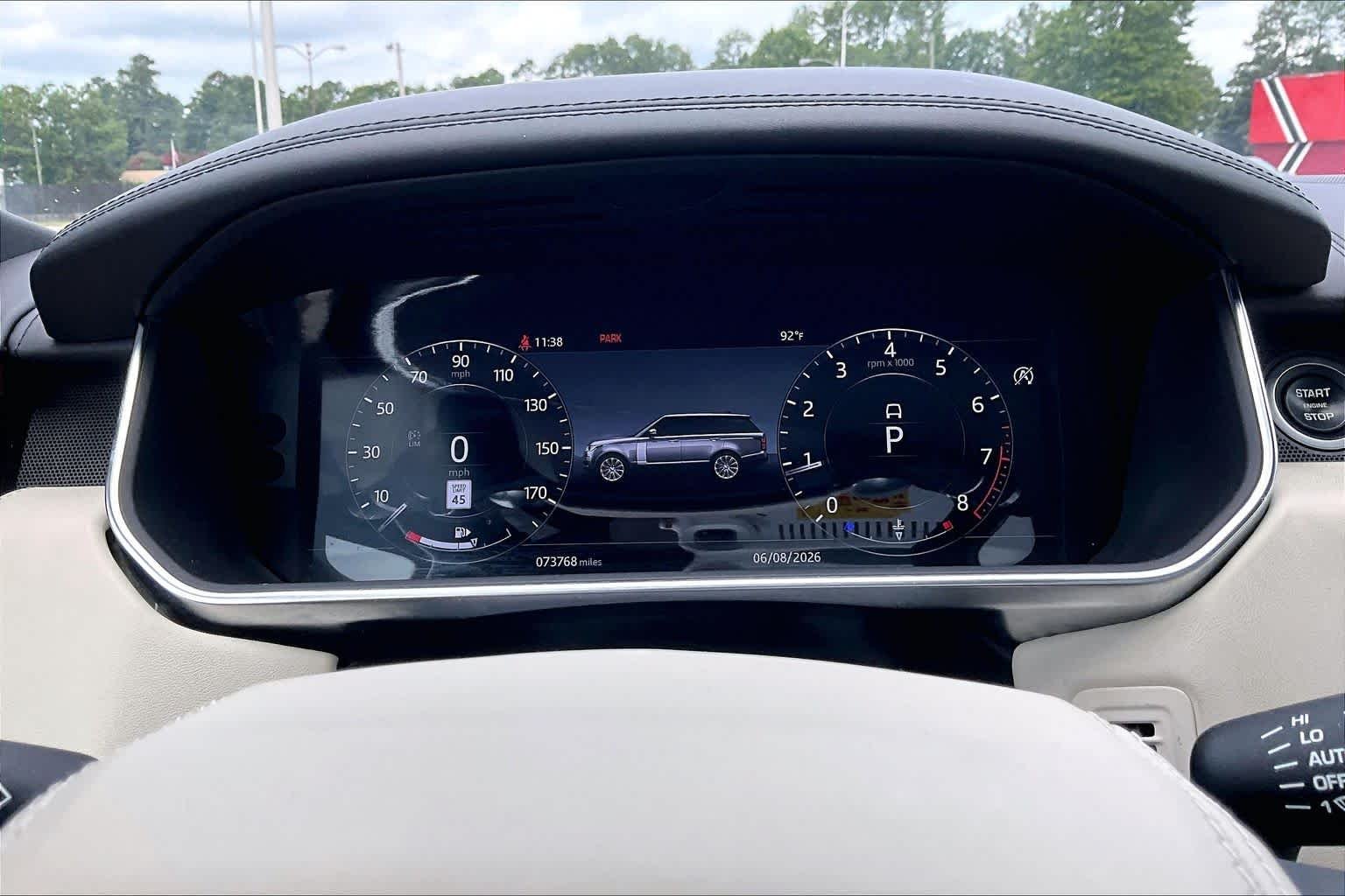 Used 2020 Santorini Black Metallic Land Rover Autobiography image 26