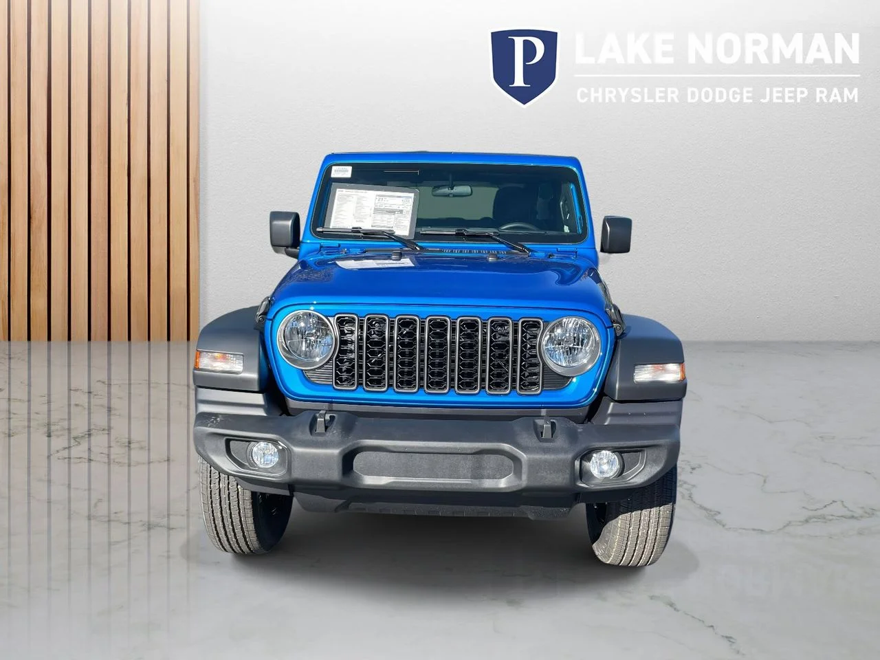 New 2026 Hydro Blue Pearl-Coat Exterior Paint Jeep Sport image 3