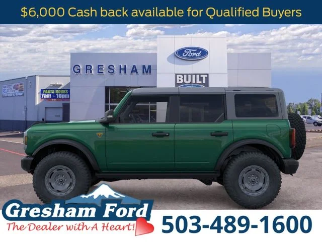 New 2025 Eruption Green Metallic Ford Badlands image 3