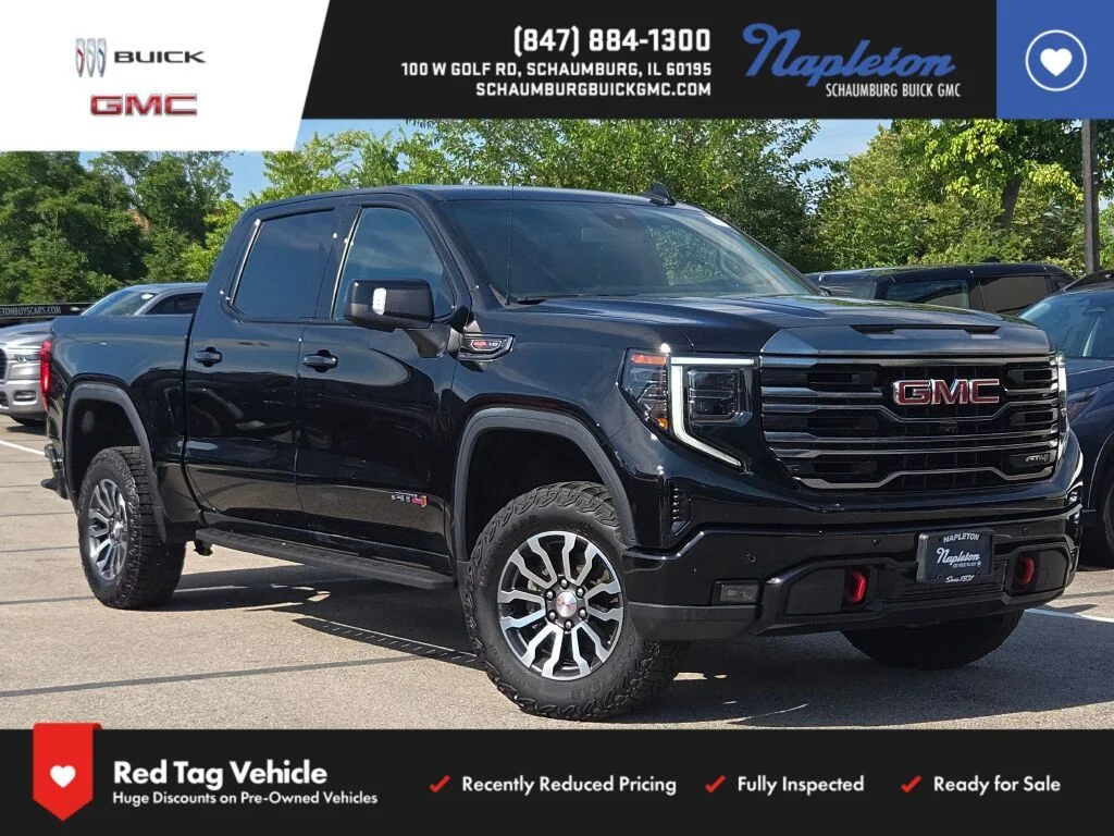 Used 2023 Black GMC AT4 image 1