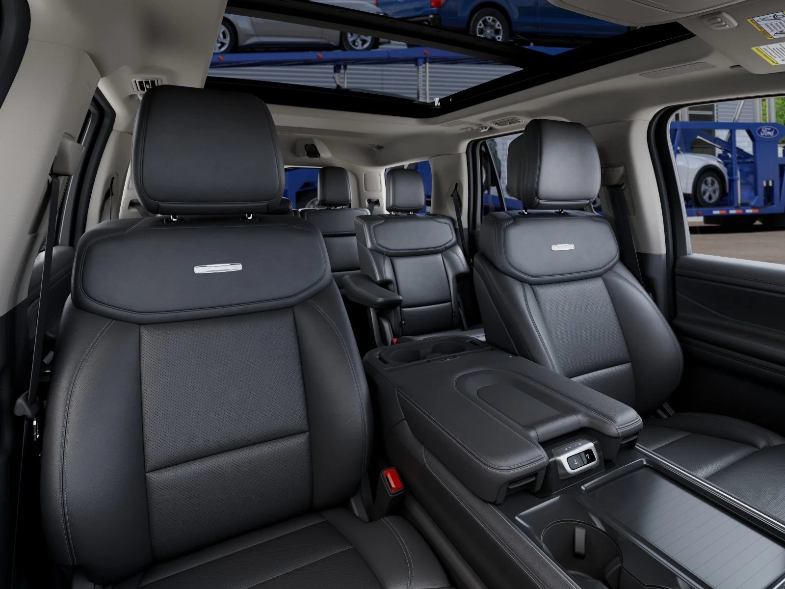 New 2027 Agate Black Metallic Ford Platinum image 10