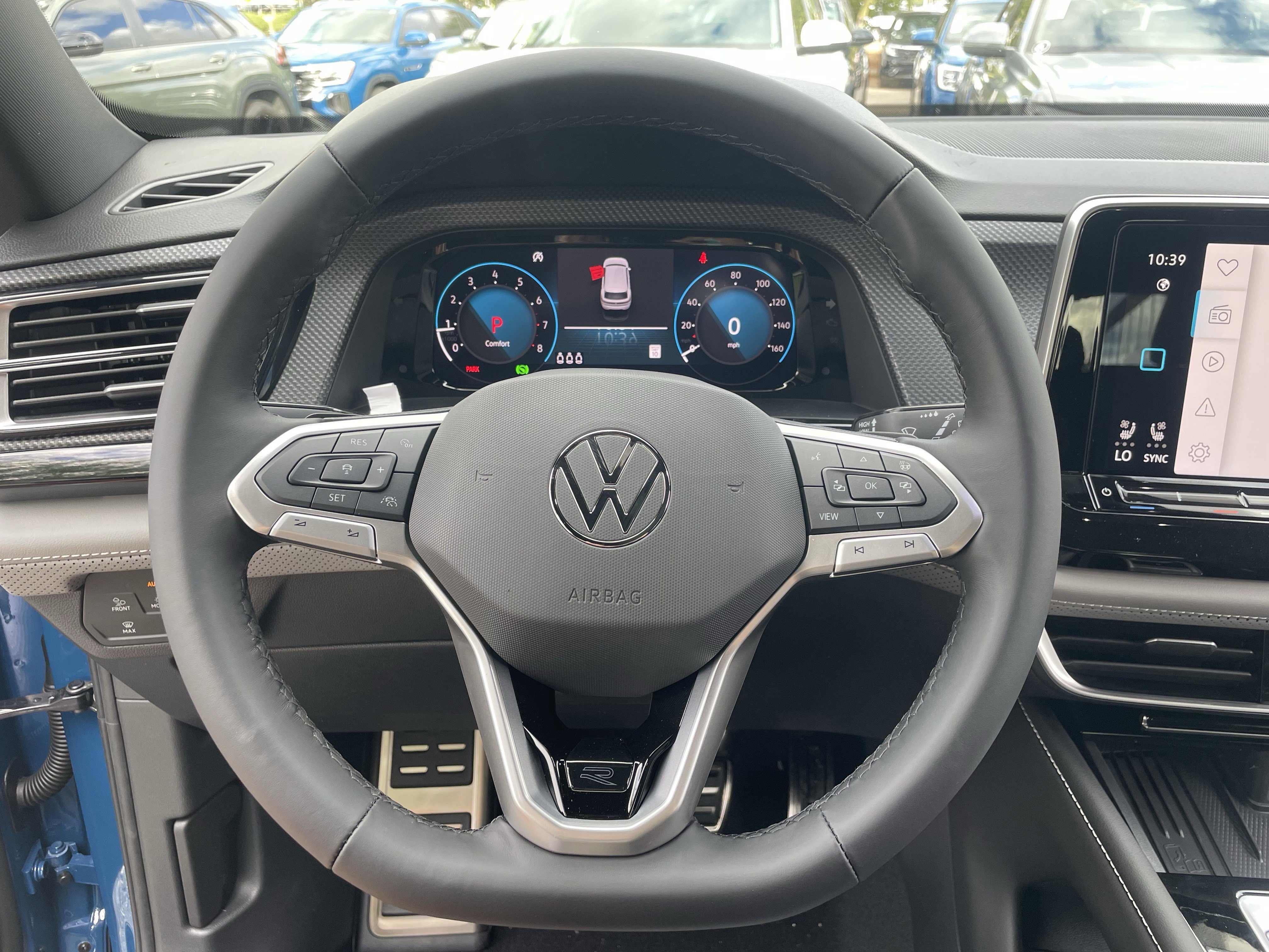New 2026 Mountain Lake Blue Metallic Volkswagen 2.0T SEL R-Line Black image 20
