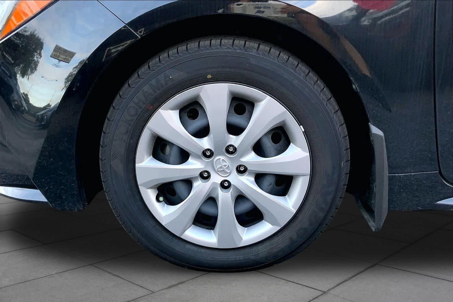 Used 2026 Midnight Black Metallic Toyota Hybrid LE image 10