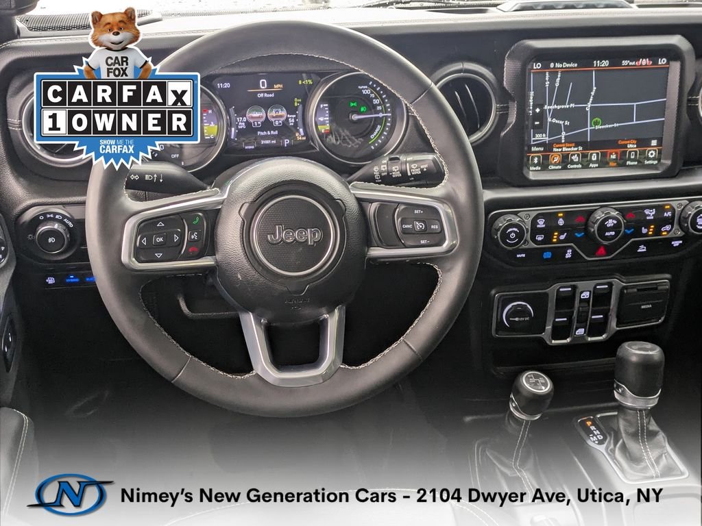 Used 2023 Black Jeep Sahara 4xe image 5