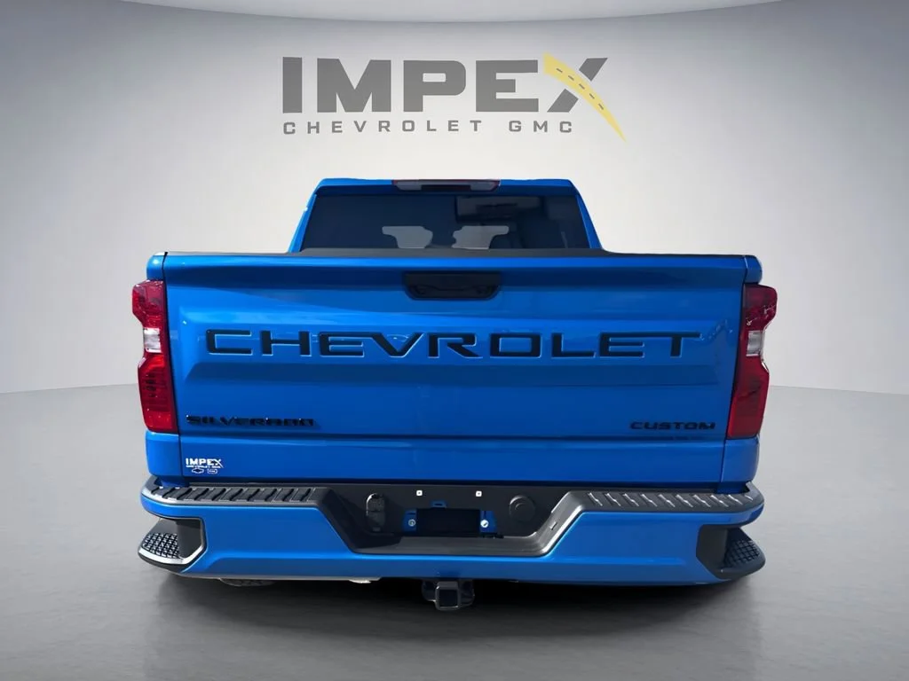 Used 2026 Riptide Blue Metallic Chevrolet Custom image 4