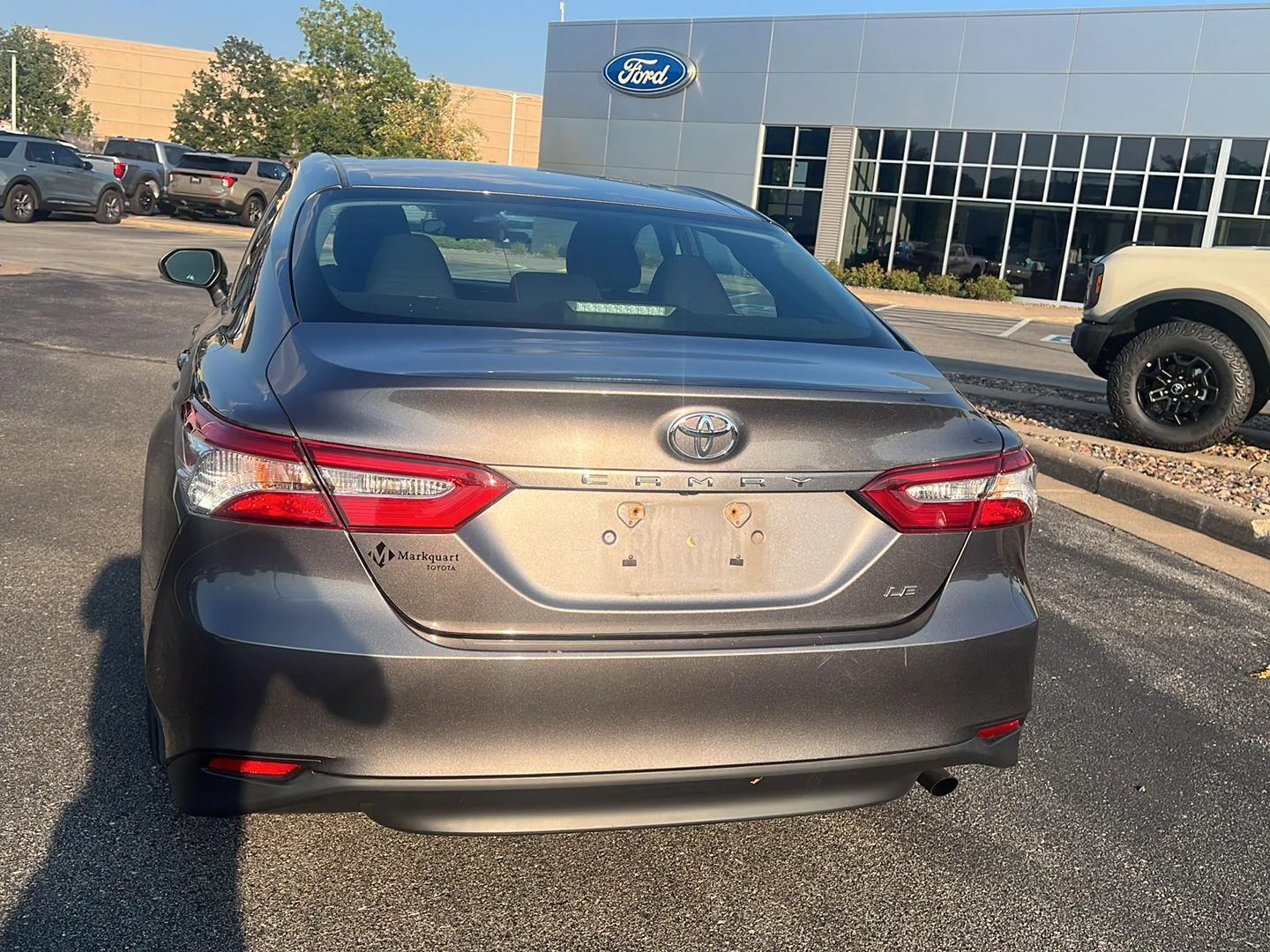 Used 2018 Predawn Gray Mica Toyota LE image 7