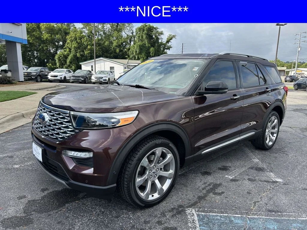 Used 2020 Gray Ford Platinum image 8