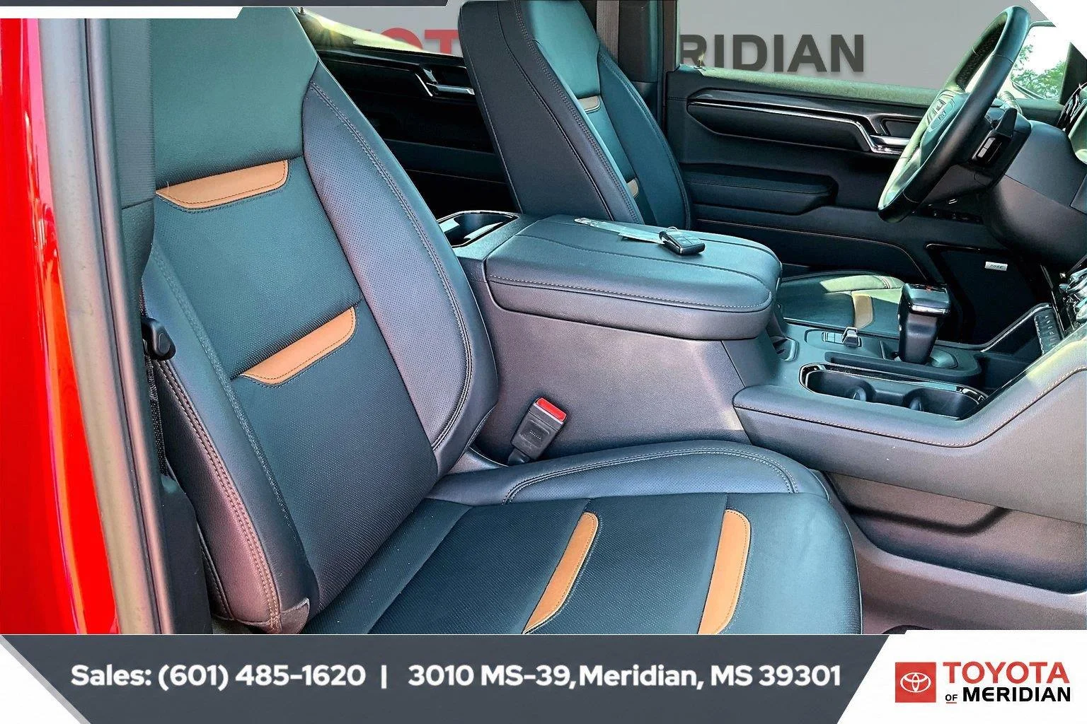 Used 2024 Volcanic Red Tintcoat GMC AT4 image 6
