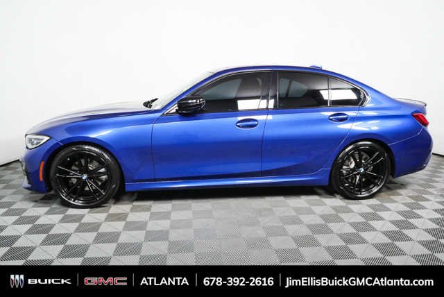 Used 2021 Portimao Blue Metallic BMW 330i image 31