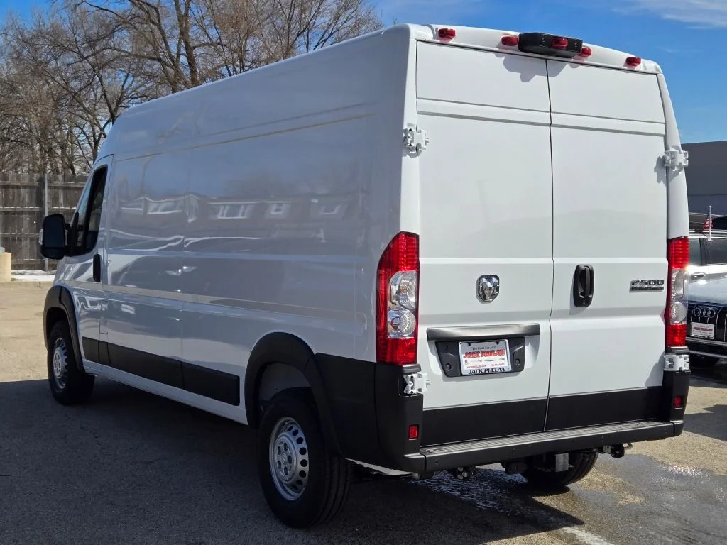 New 2026 Bright White Clear-Coat Exterior Paint RAM 2500 High Roof Cargo Van 159 WB image 11