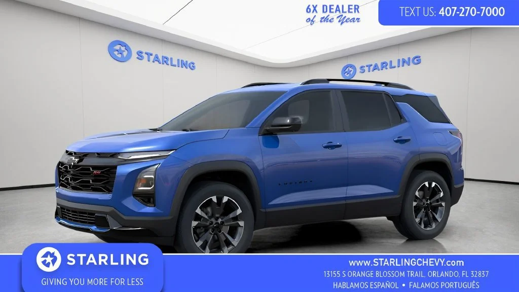 New 2027 Reef Blue Metallic Chevrolet RS image 1