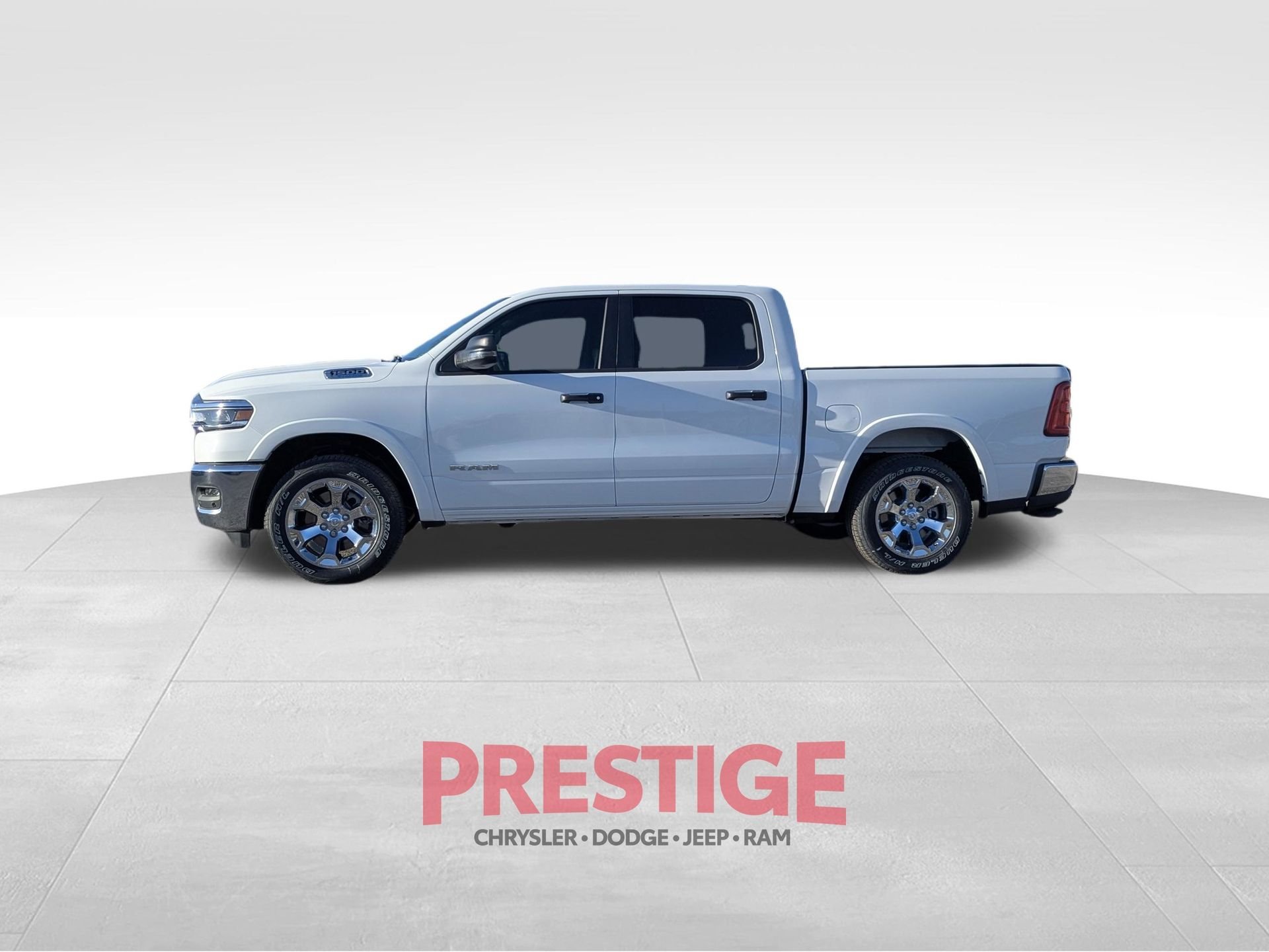 New 2026 Bright White Clear-Coat Exterior Paint RAM Big Horn/Lone Star image 8