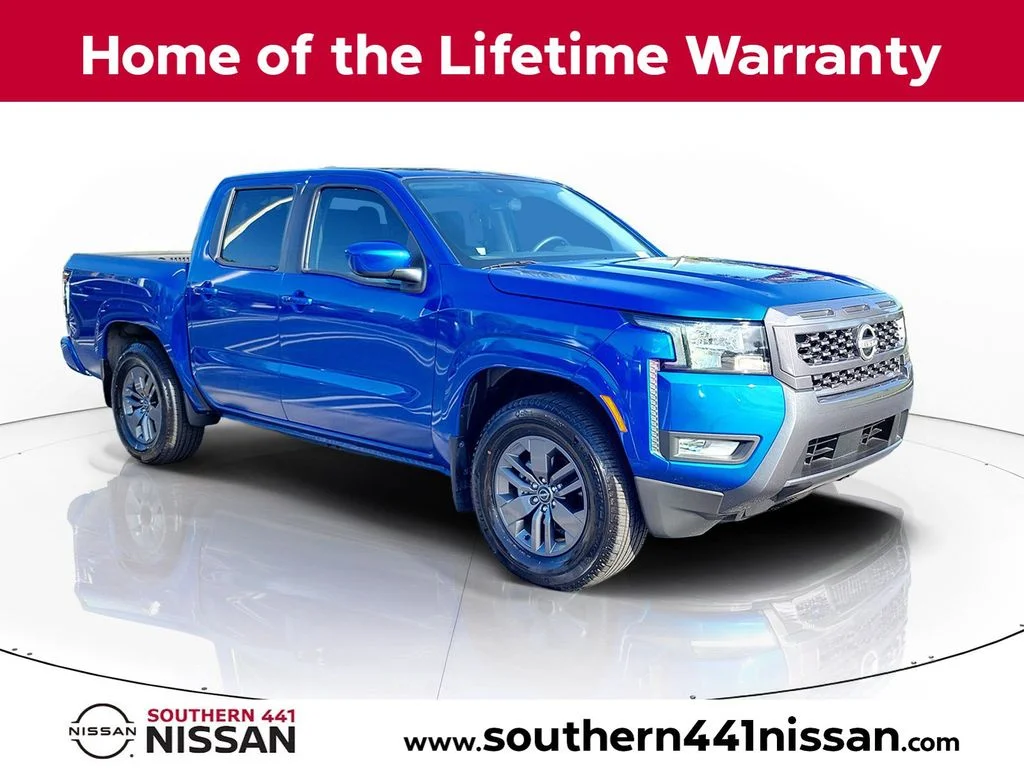 Certified Used 2025 Blue Nissan SV image 1