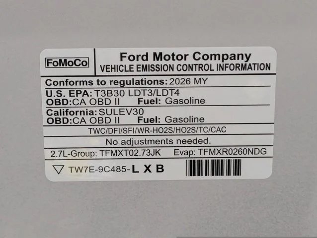 New 2026 Iconic Silver Metallic Ford XLT image 64