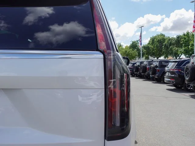 Used 2024 White Cadillac Premium Luxury image 6