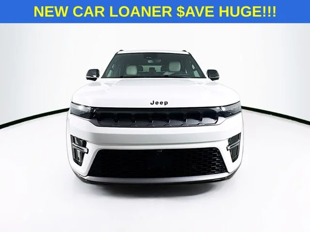 New 2026 Bright White Clear-Coat Exterior Paint Jeep Grand Wagoneer image 2