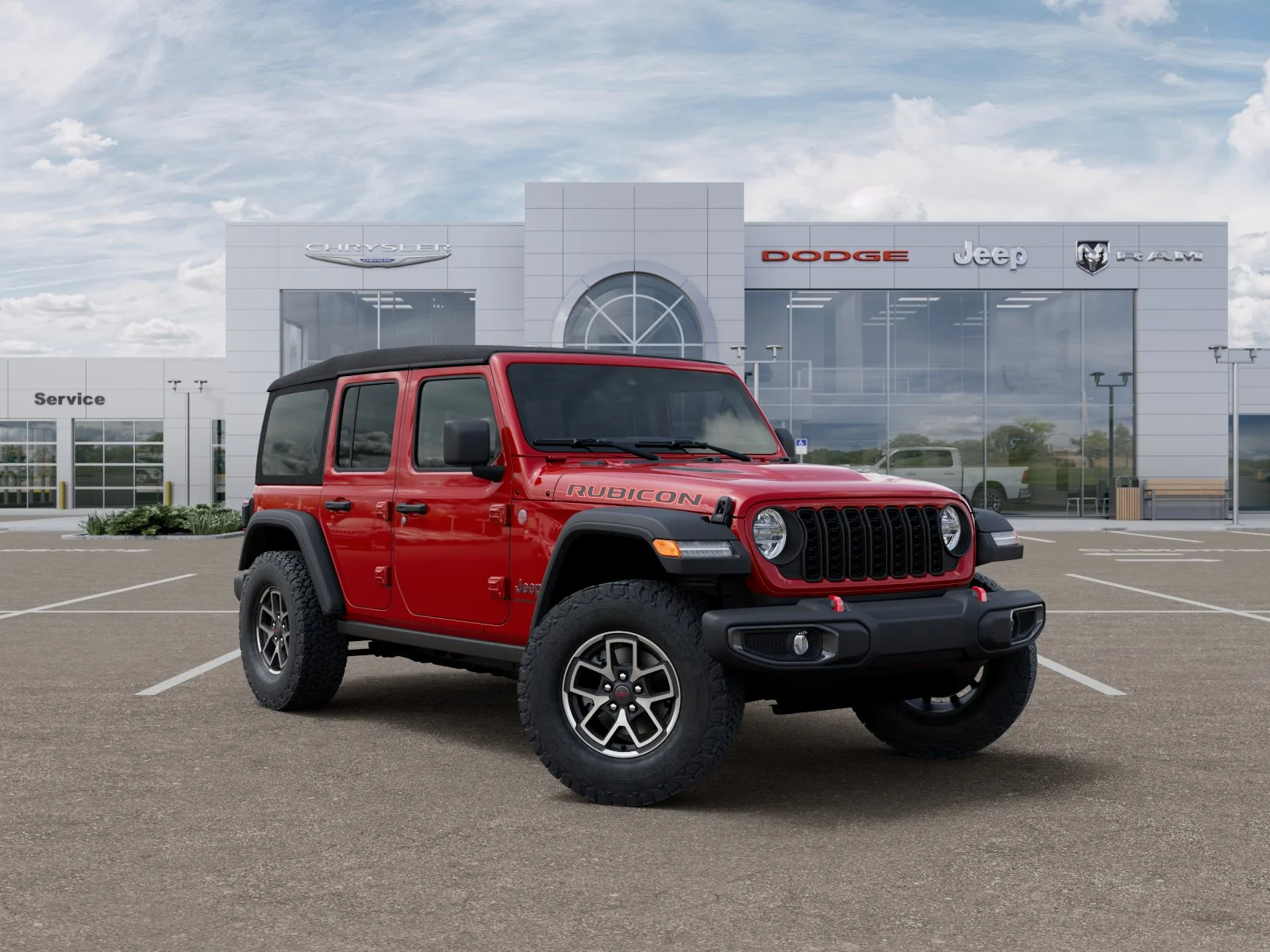 New 2026 Firecracker Red Clear-Coat Exterior Paint Jeep Rubicon image 31