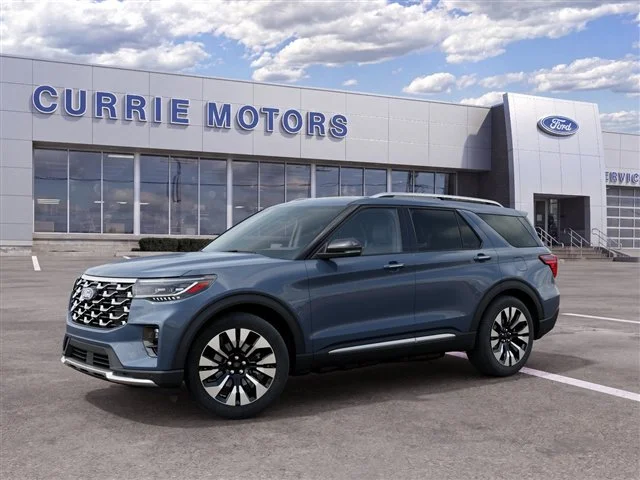 New 2027 Vapor Blue Metallic Ford Platinum image 1