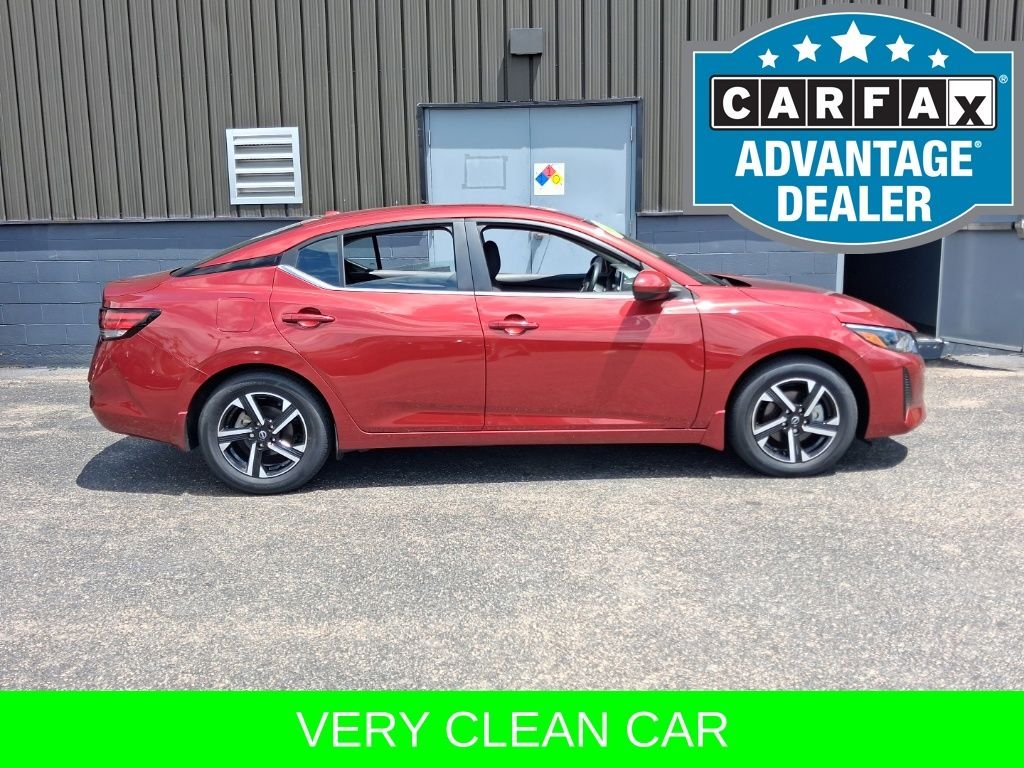 Used 2025 Red Nissan SV image 8