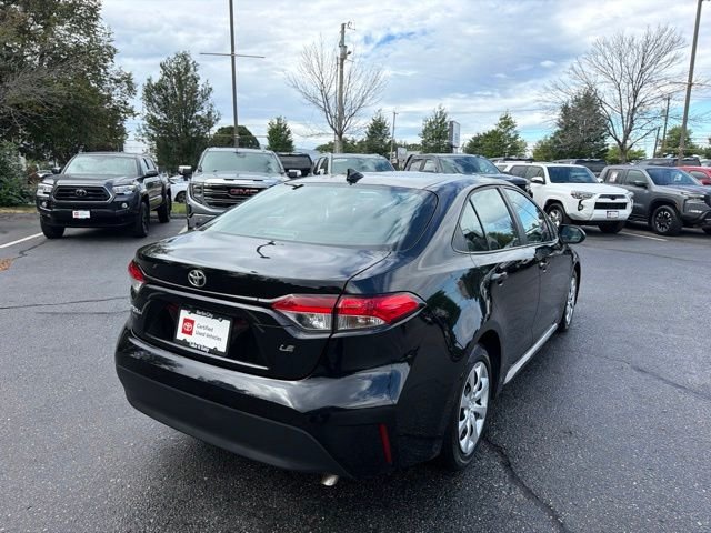 Certified Used 2024 Midnight Black Metallic Toyota LE image 4