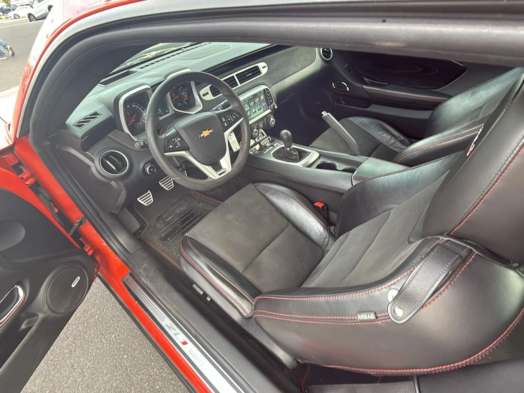 Used 2013 Inferno Orange Metallic Chevrolet ZL1 image 11