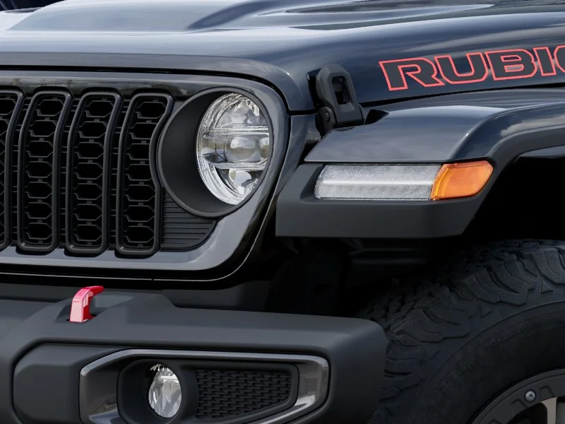 New 2027 Black Clear-Coat Paint Jeep Rubicon 4 Door 4x4 image 6