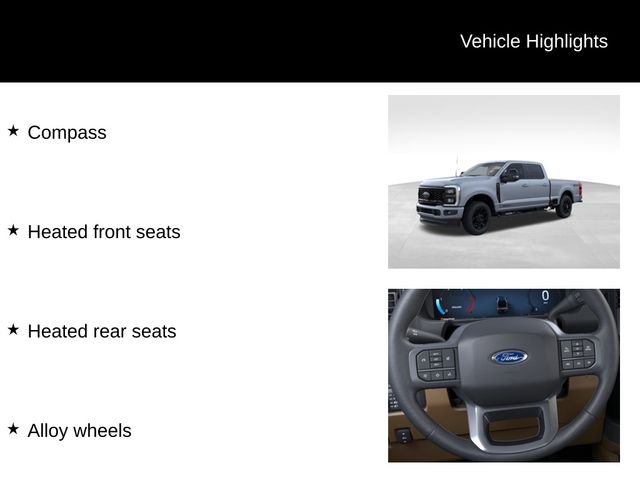 New 2026 Glacier Gray Metallic Tri-Coat Ford F-250® Lariat® image 16