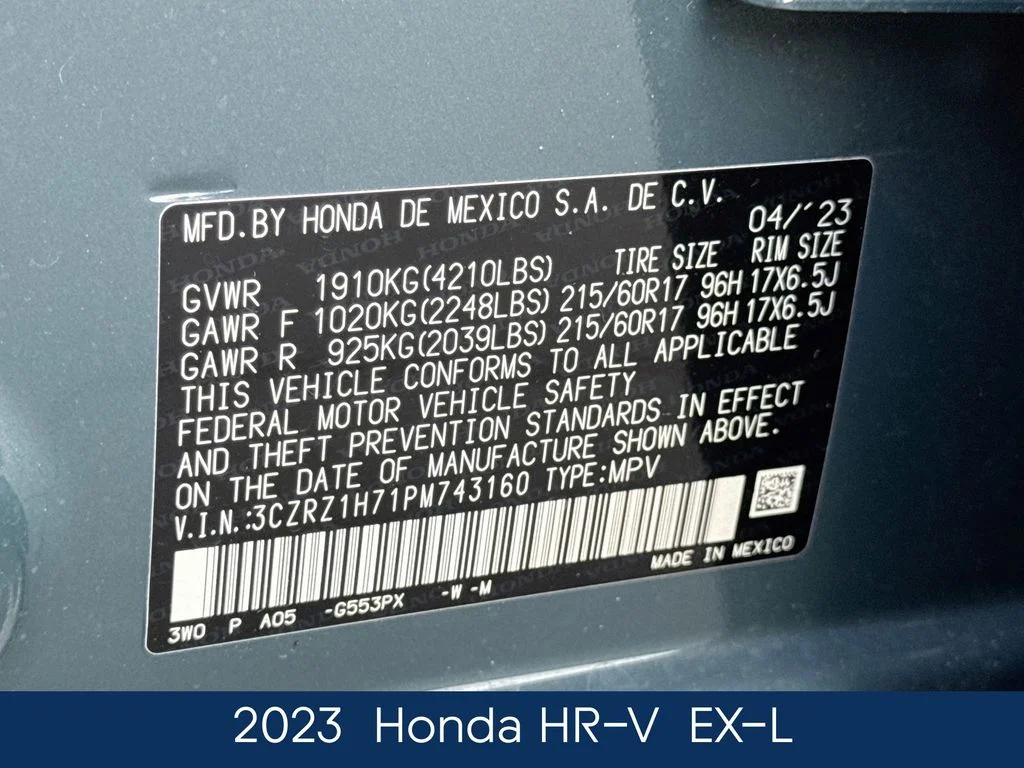 Used 2023  Honda EX-L image 21