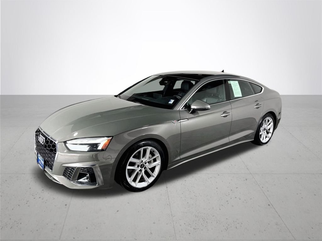 Used 2023 Gray Metallic Audi 45 S line Premium Plus image 2