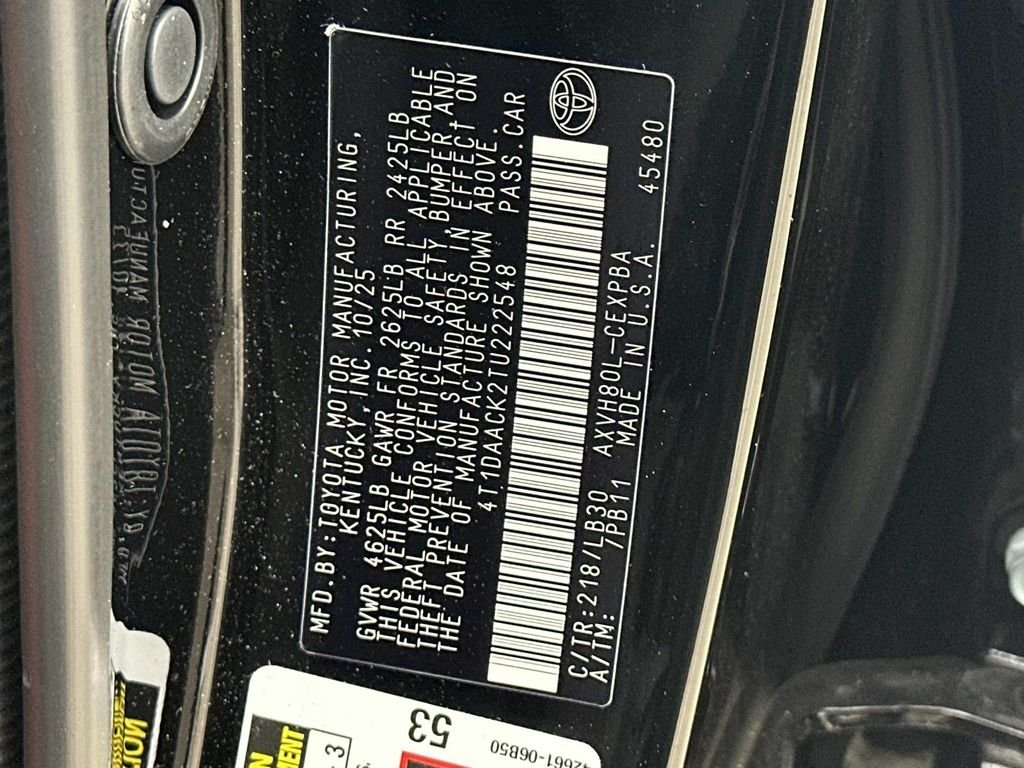 Used 2026 Black Toyota XSE image 30