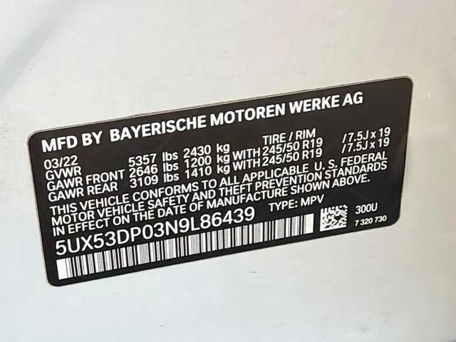 Used 2022 White BMW xDrive30i image 30
